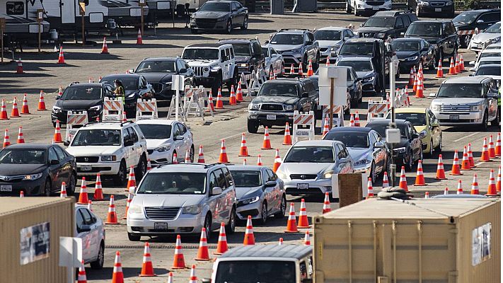Telediario 1 - Doce millones de contagios de COVID-19 en Estados Unidos