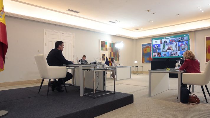 Telediario 1 - Los líderes del G20 destacan la importancia del acceso universal a la vacuna contra el coronavirus