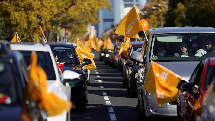 Informativo 24h - Manifestaciones contra la 'ley Celaá' en una treintena de provincias
