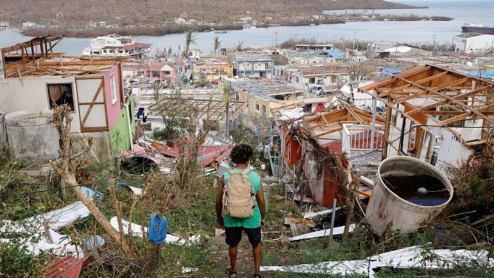 Telediario 1 - Los huracanes azotan Guatemala
