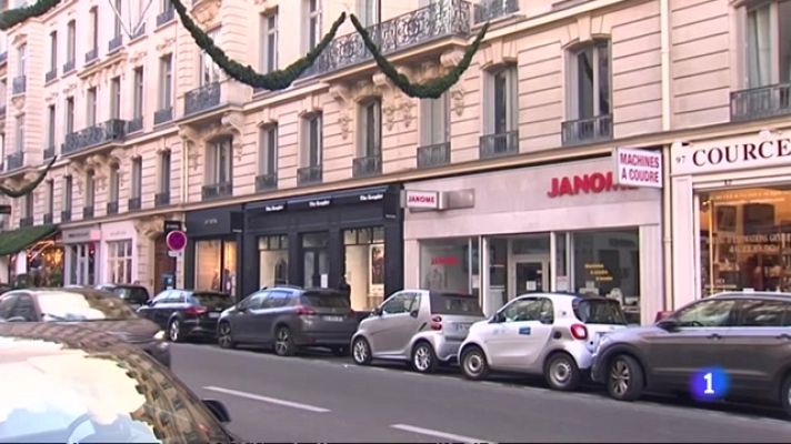 Telediario 1 - En Francia, el pequeño comercio mantiene su pulso con Amazon