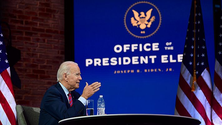 Telediario 1 - Biden perfila su Administración ante la disputa de Trump