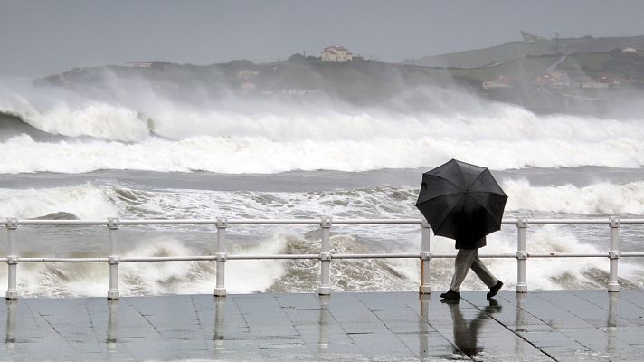 El tiempo - Precipitaciones persistentes este martes en el extremo oeste de Galicia