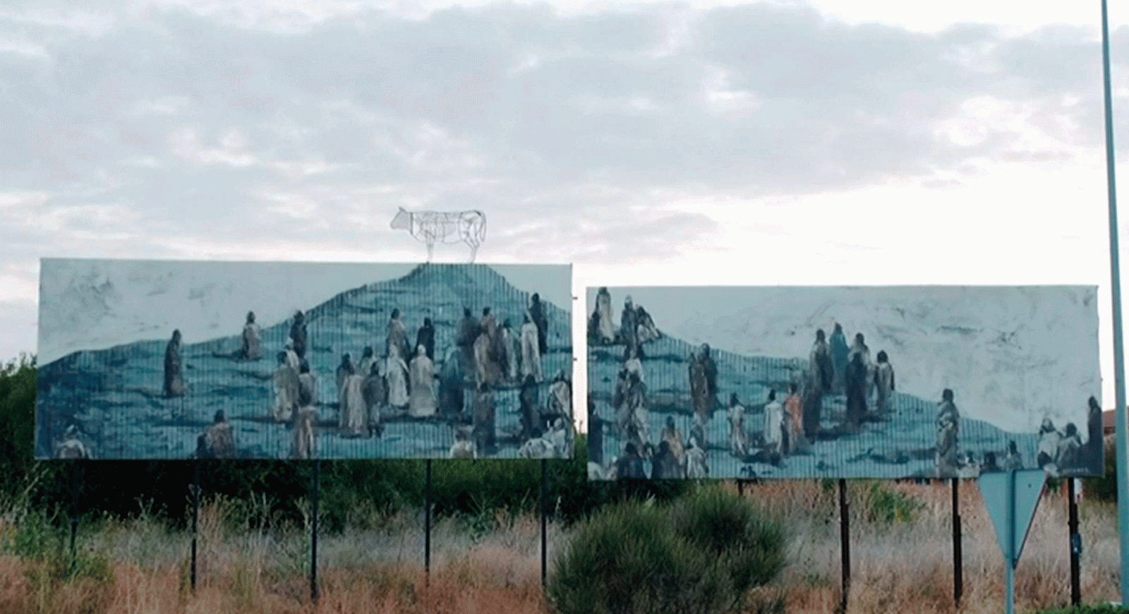 La aventura del saber Insurrecta Gonzalo Borondo historia comuneros 'NoLugares' arte urbano Acción Cultural Española Segovia #AventuraSaberArte