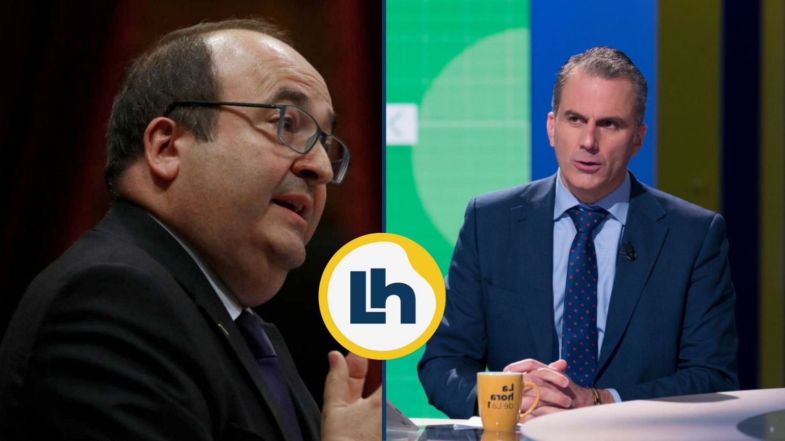 Cruce de declaraciones entre Ortega Smith e Iceta por el supuesto independentismo del PSC y los bailes del socialista