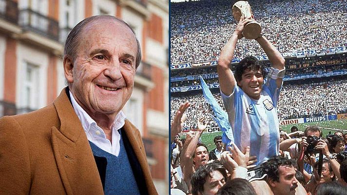 La hora de La 1 - José María García recuerda la carrera de Maradona