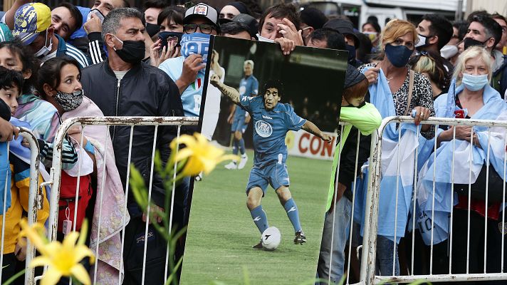 Informativo 24h - El último adiós a Maradona