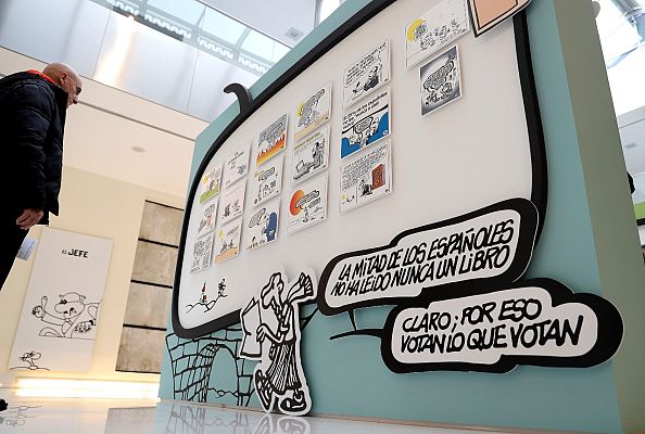 Telediario 1 - Las viñetas de amor de Forges, reunidas ahora en un nuevo libro