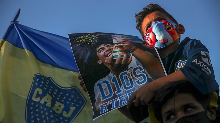 Informativo 24h - Argentina vive el día 2 D.D (después de Diego)