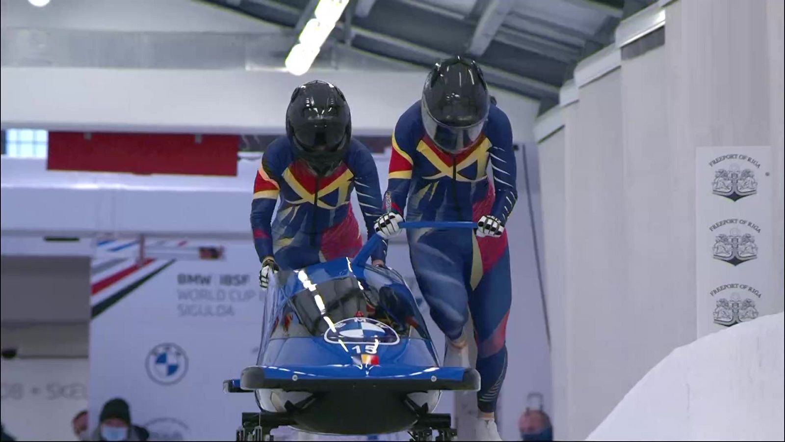 Bobsleigh A2 femenino - Copa del mundo 2ª manga desde Sigulda - ver ahora