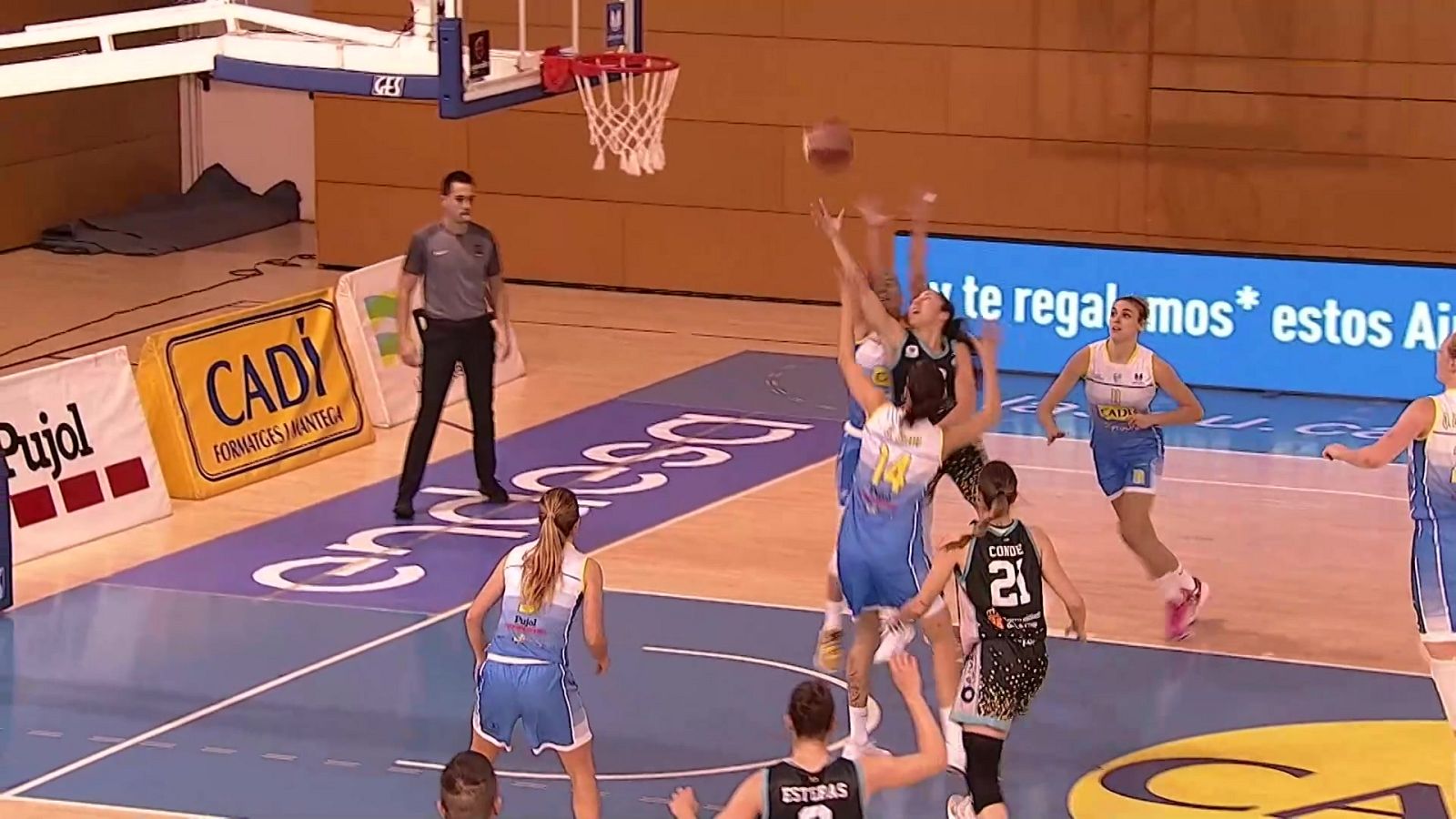 Baloncesto - Liga femenina Endesa. 13ª jornada: Cadí La Seu - Campus Promete, desde La Seu d'Urgell - ver ahora