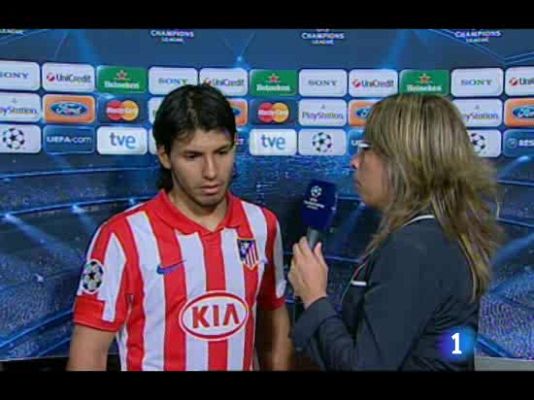 Champions League - Kun, el gol europeo 100