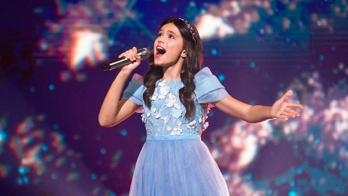 Eurovisión Junior - Actuación de Sofia Feskova (Rusia)