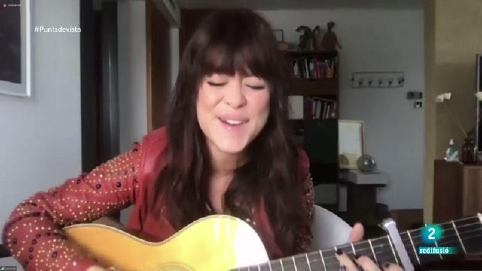 Entrevista i actuació Vanesa Martín a Punts de vista