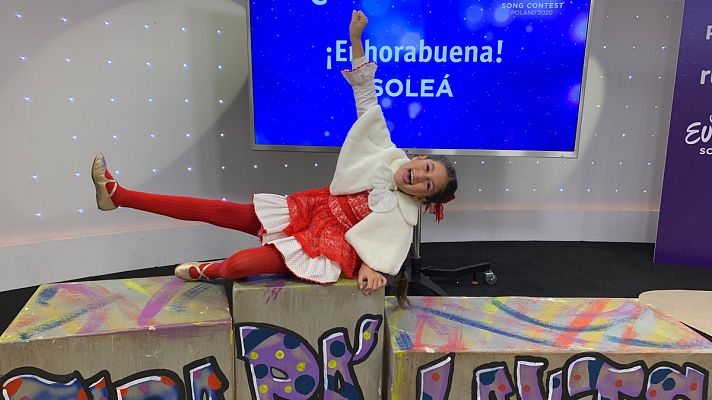 Eurovisión Junior - Soleá: "Me gustaría volver a Eurovisión Junior"