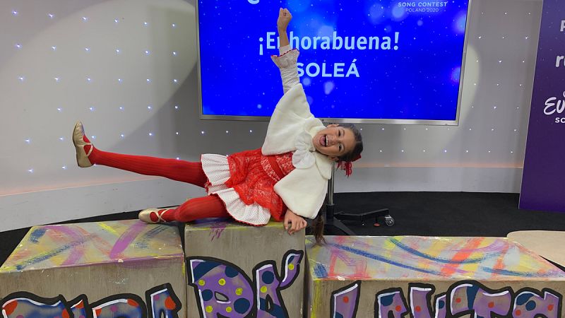 Eurovisin Junior - Sole: "Me gustara volver a representar a Espaa"
