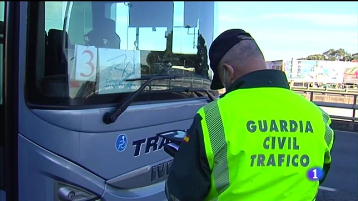 Telexornal - Galicia - Tráfico controlará a seguridade do transporte escolar galego