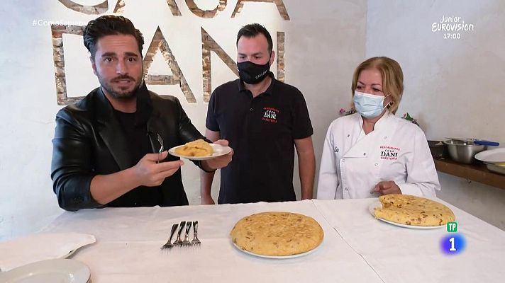 RTVE Cocina - El secreto para hacer la mejor tortilla de patatas de Bustam