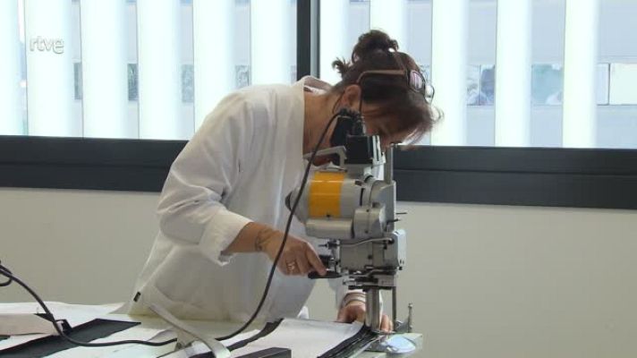 Telediario 1 - Aramida, el tejido que salvó a Grosjean