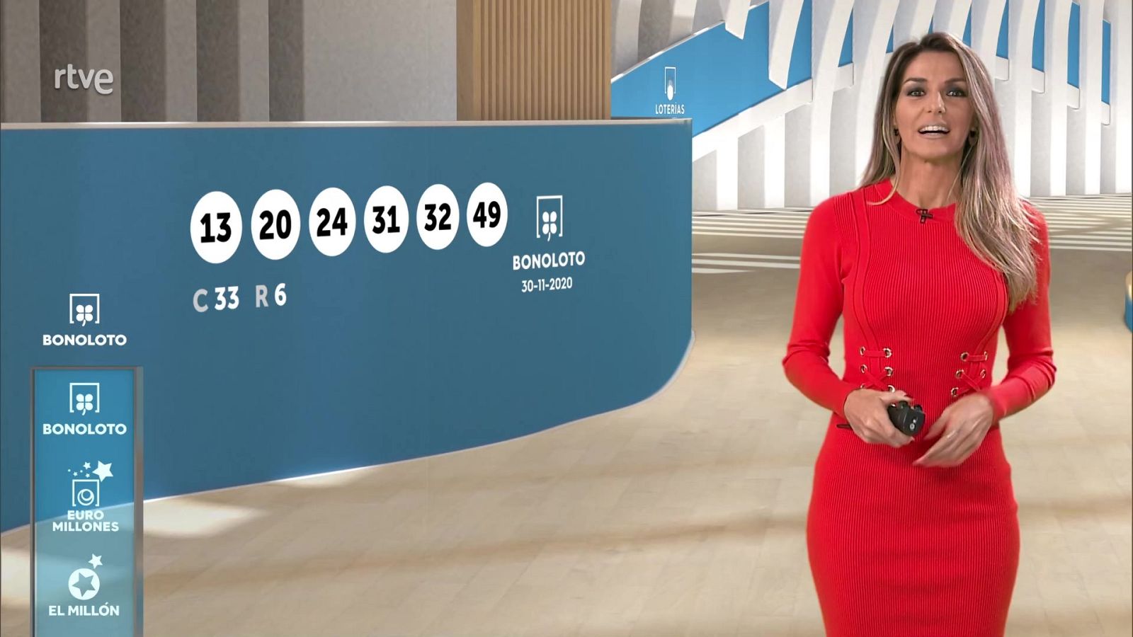 Bonoloto - 30/11/20 - ver ahora