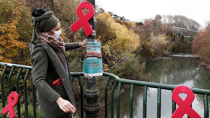 Telediario 1 - "El VIH es el gran fracaso de la sociedad"