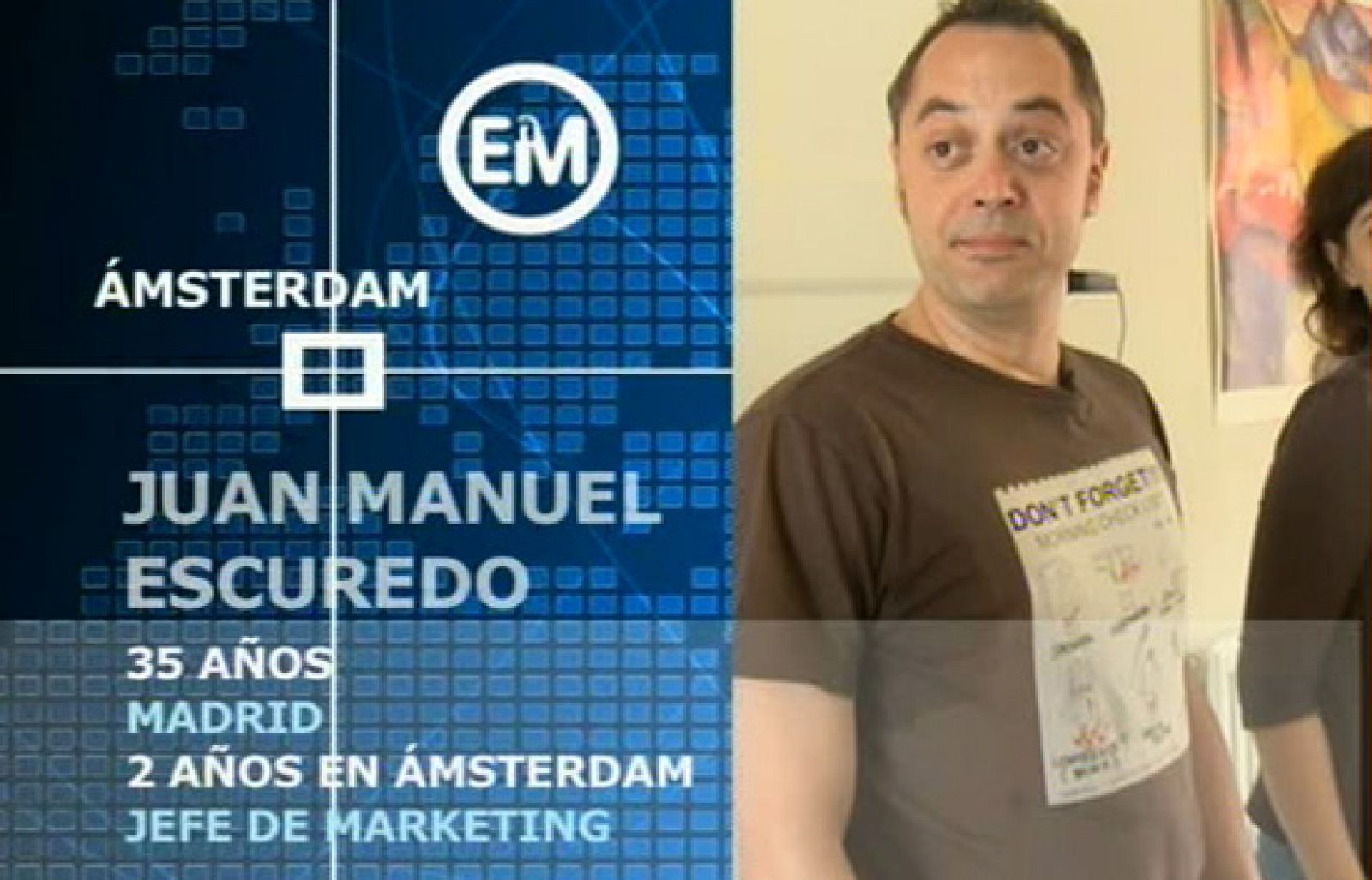 Españoles en el mundo - Amsterdam - Juanma | Ver