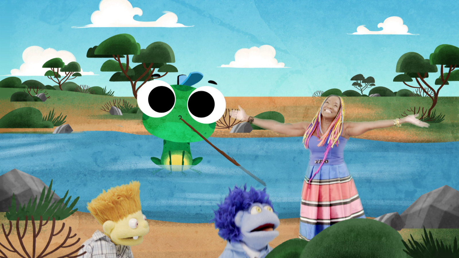 Videoclip - La rana Tiddalick - Lunnis | Ver