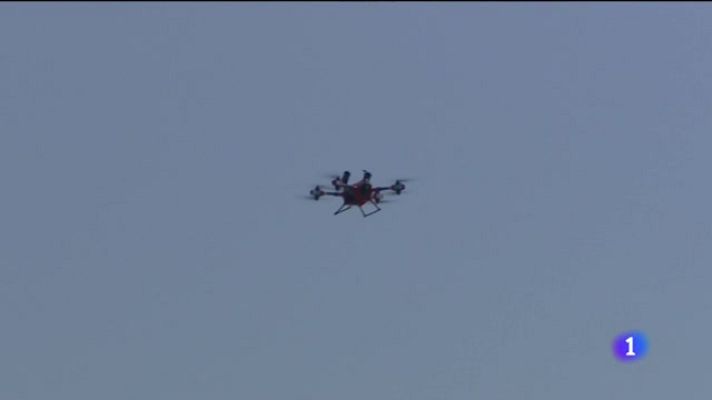 Informatiu Balear - Quatre drons controlaran les restriccions per la Covid a les Balears