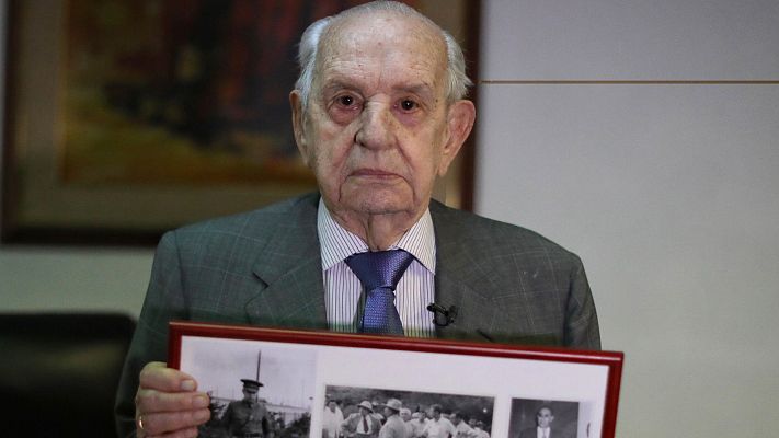 Telediario 1 - Muere Fernando Rodríguez Miaja, el decano de los exiliados republicanos en México