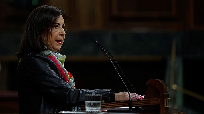 Telediario 1 - Defensa lleva a la Fiscalía el chat en el que militares retirados hablaban de un golpe de Estado y fusilamientos