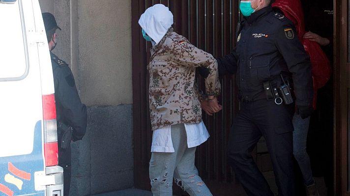 Telediario 1 - Rafael Amargo, a la espera de declarar ante el juez acusado de tráfico de drogas y pertenencia a banda criminal