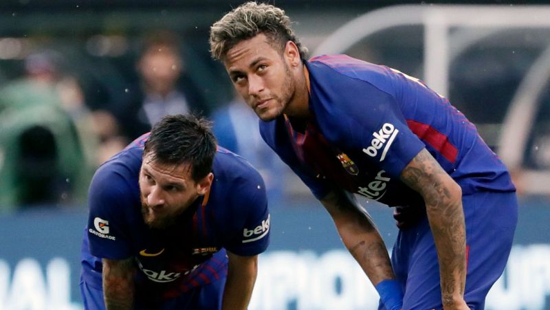 Neymar 'se pide' a Messi para el año que viene