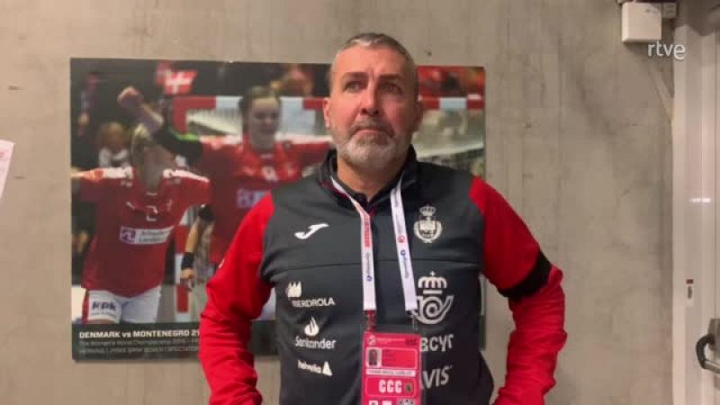 Europeo de balonmano | Viver: "No estamos contentos pero esto acaba de empezar"