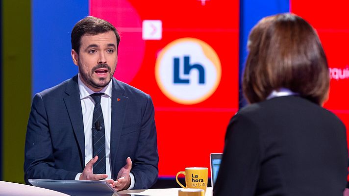 La hora de La 1 - Entrevista íntegra a Alberto Garzón en 'La Hora de la 1'