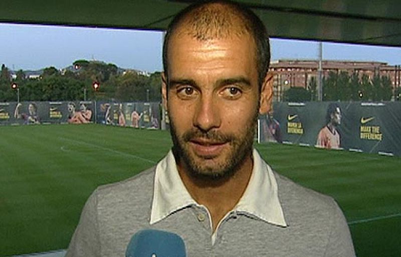 El Barça se enfrenta este viernes al Shakhtar Donetsk en la Supercopa de Europa. El técnico azulgrana, Pep Guardiola ha concedido una entrevista a TVE en la que ha asegurado que todo lo que no sea ganar sería un fracaso".