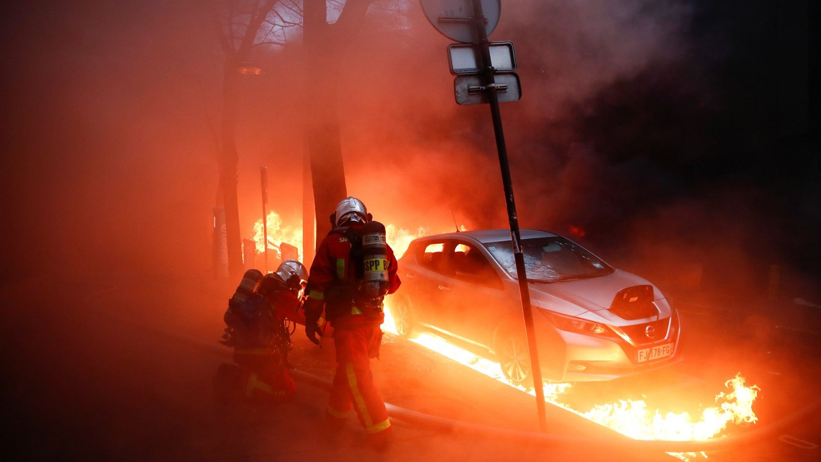 Incidentes en París en una marcha contra la violencia policial