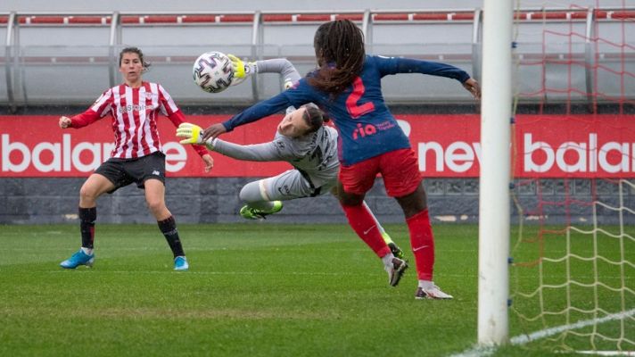Telediario 1 - Liga Iberdrola | Lucía García salva el empate para el Athletic ante el Atlético