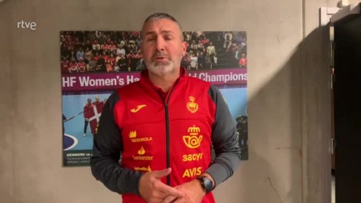 Europeo Femenino de Balonmano - Europeo de balonmano | Carlos Viver: "Es un punto que vale oro para la main round"