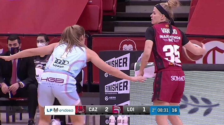 Baloncesto en RTVE - Liga fem. Endesa. 14ª jornada: Casademont - Lointek