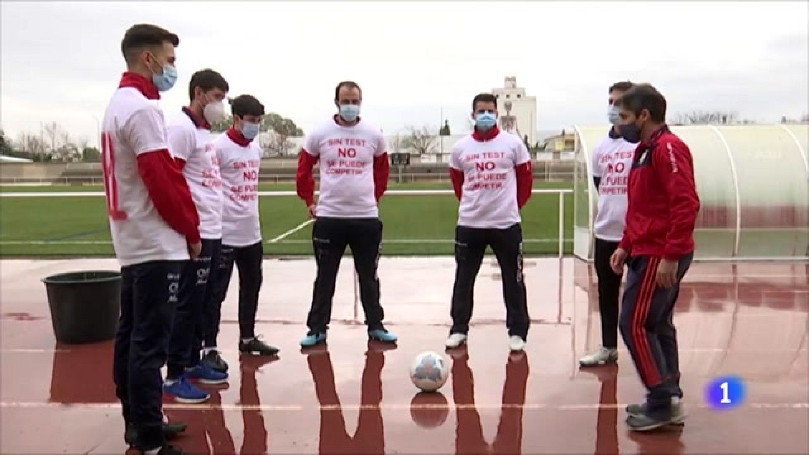 El Porzuna se deja golear para exigir PCR | Ver