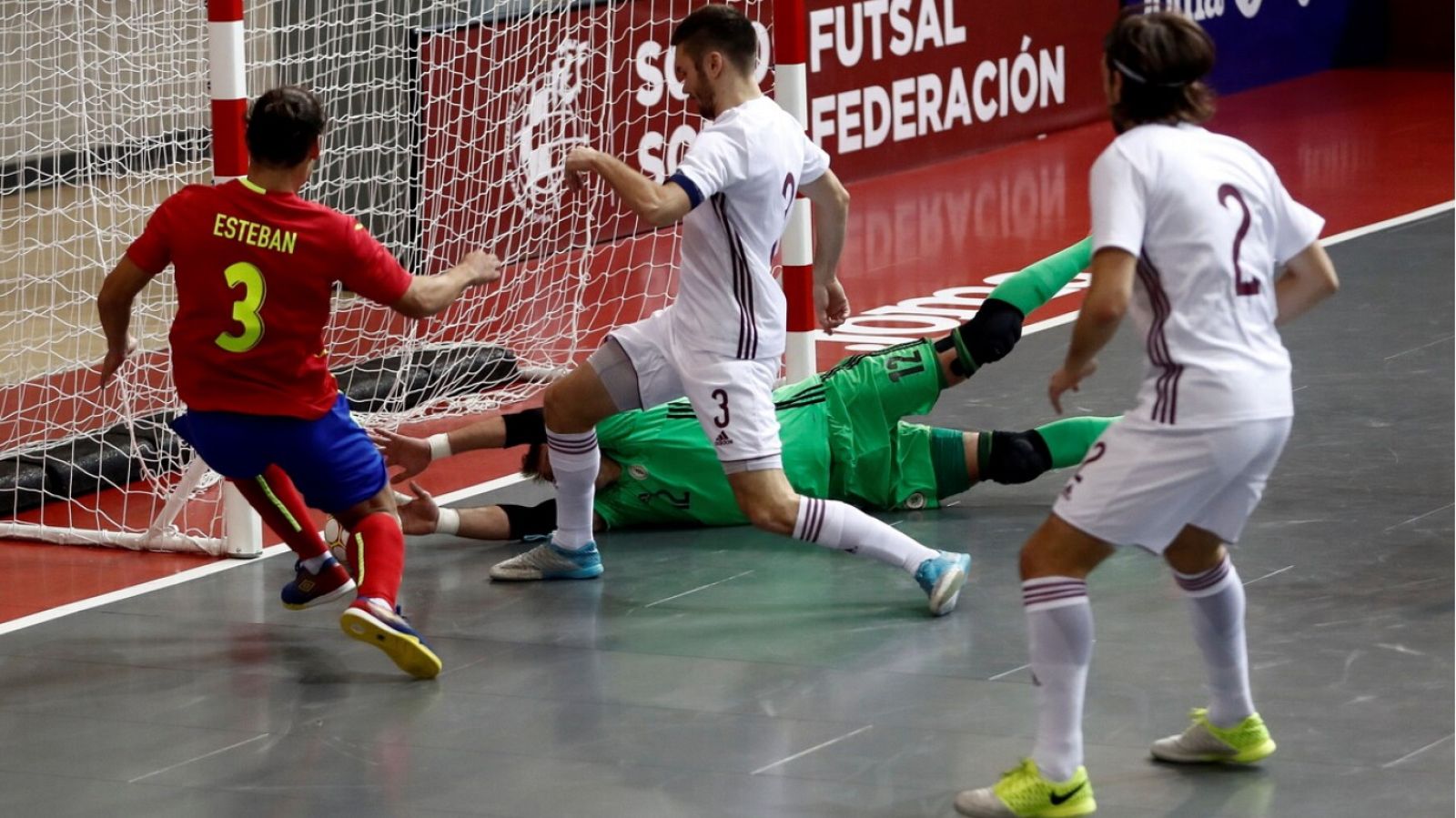 Fútbol Sala - Clasificación Campeonato de Europa 2022. 1ª Jornada: España - Letonia - ver ahora