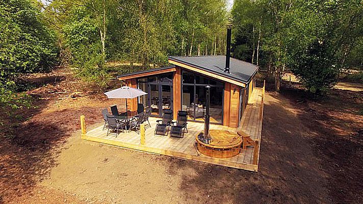 Construcciones imposibles - Una casa en un bosque natural