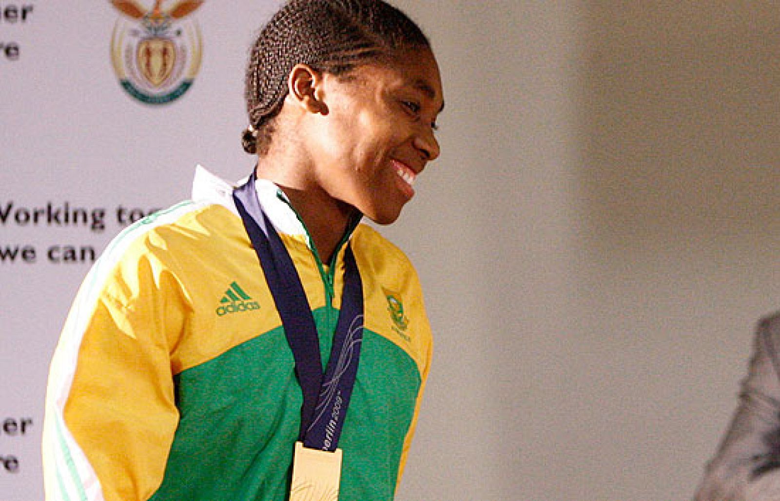 Mandela recibe a Semenya | Ver