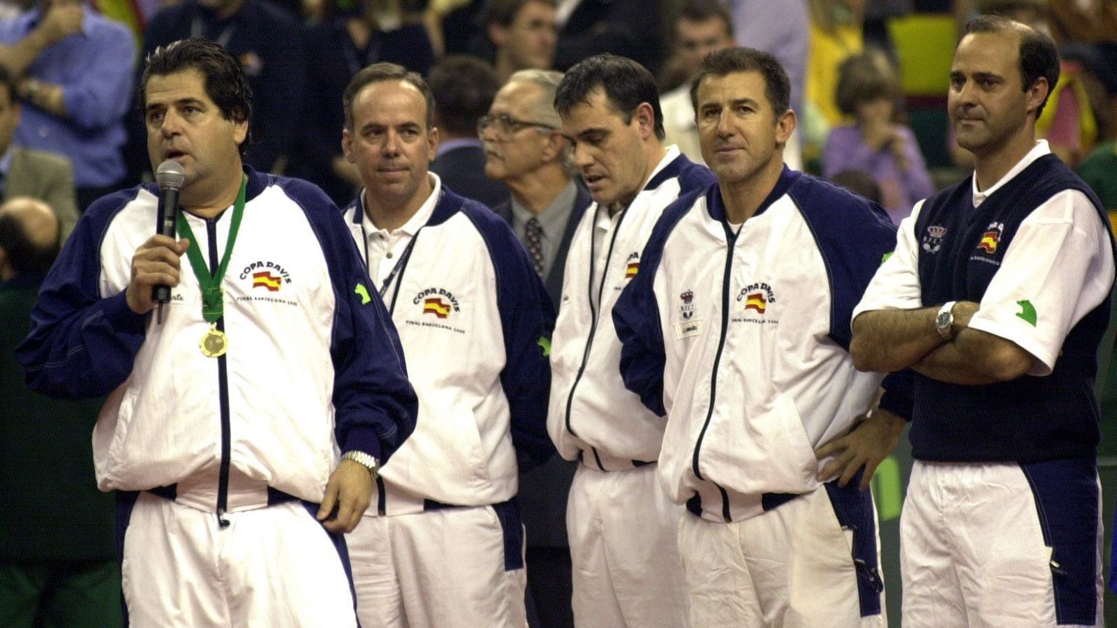 Así vivieron el punto de la victoria los capitanes del equipo español