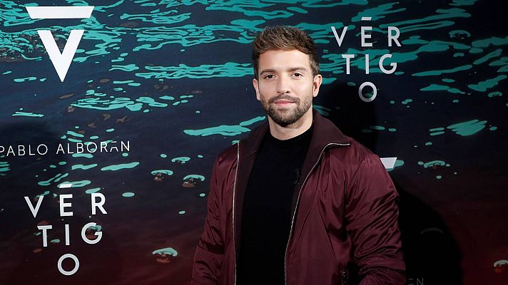 Telediario 1 - Pablo Alborán presenta 'Vertigo', su nuevo disco
