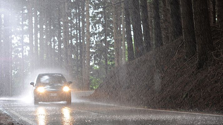 El tiempo - Lluvias persistentes en Galicia, Cantábrico y Pirineo occidental