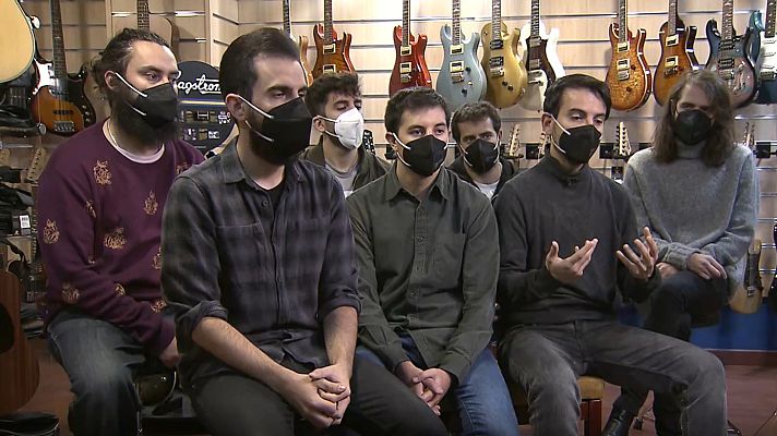 Telediario 1 - 'Ninguna ola', el nuevo disco de la banda burgalesa La M.O.D.A.