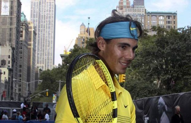  - Nadal se exhibe en la Gran Manzana