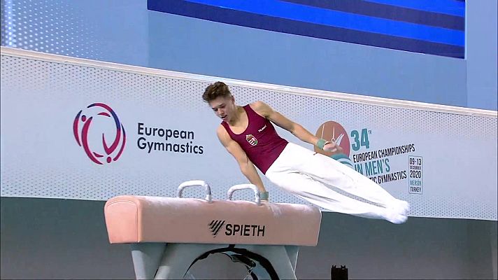 Gimnasia artística - Camp. Europa por equipos masculino. Final equipos (Mersín)