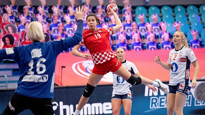 Europeo Femenino de Balonmano - Campeonato de Europa femenino. 2ª fase: Croacia - Noruega